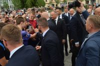 Prezydent Rzeczypospolitej Polskiej złożył wizytę w powiecie wągrowieckim